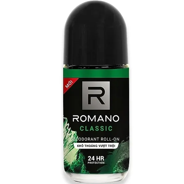 Lăn Khử Mùi Nam Romano Classic 25Ml