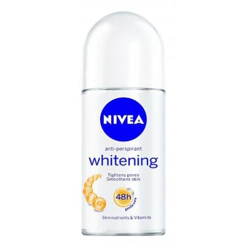 Lăn Khử Mùi Nivea Trắng Da Chống Thâm 50Ml