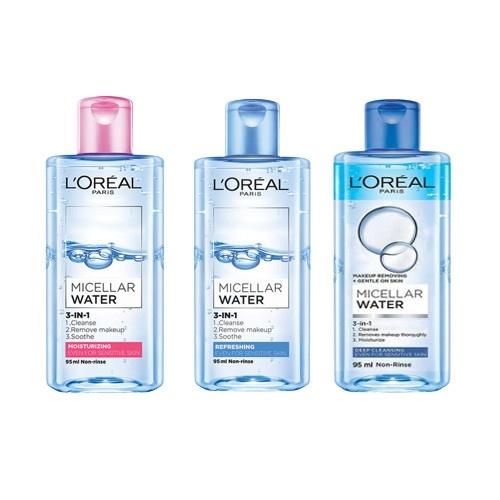 Nước Tẩy Trang L’Oreal Micellar Water Moisturizing 95Ml