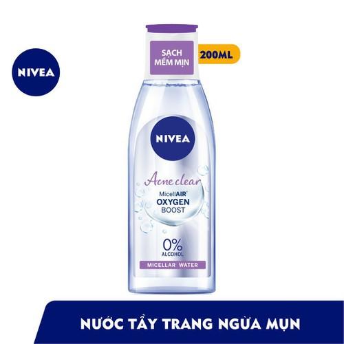 Nước Tẩy Trang Ngừa Mụn Nivea 200ml