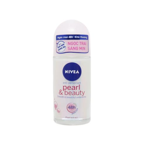 Lăn Khử Mùi Ngọc Trai Nivea Pearl & Beauty Giảm Thâm 50Ml