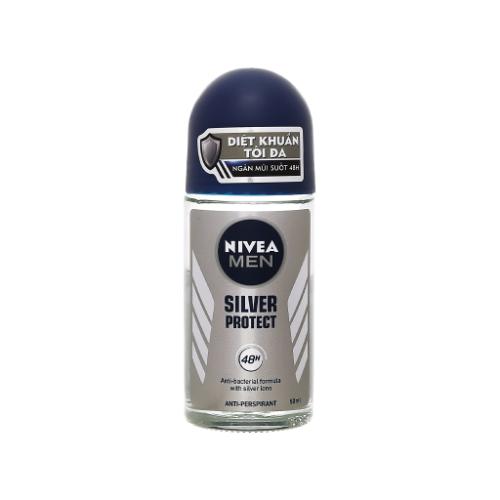 Lăn Khử Mùi Nivea Phân Tử Bạc 50Ml