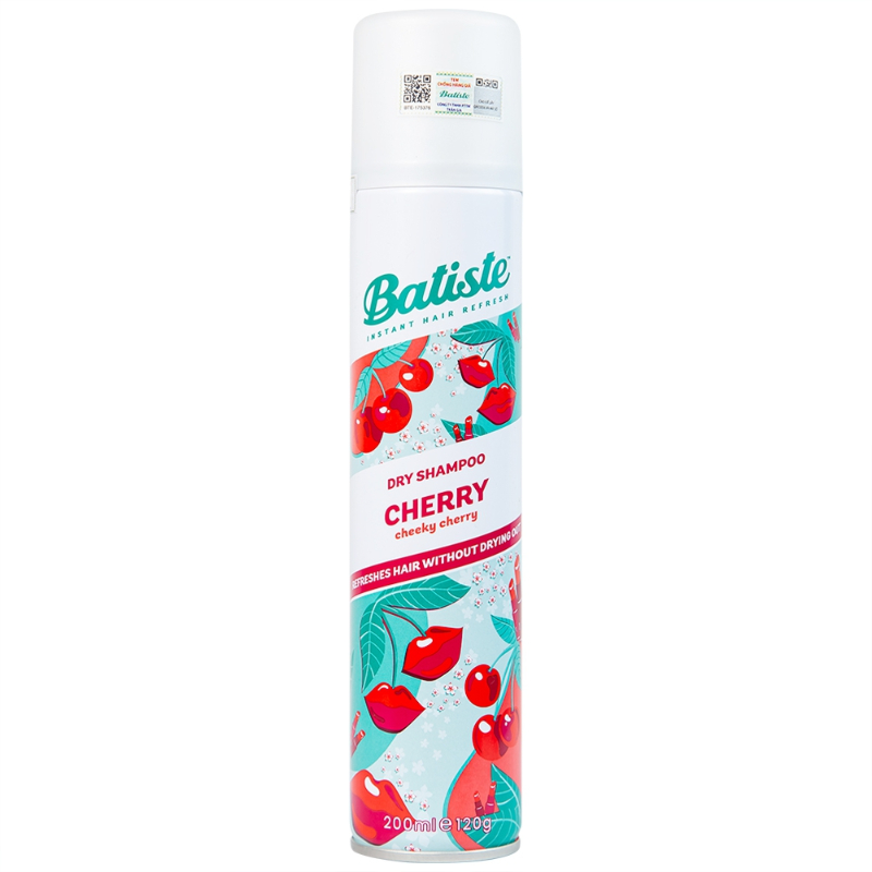 Dầu Gội Khô Batiste Hương Cherry Quyến Rũ 200Ml