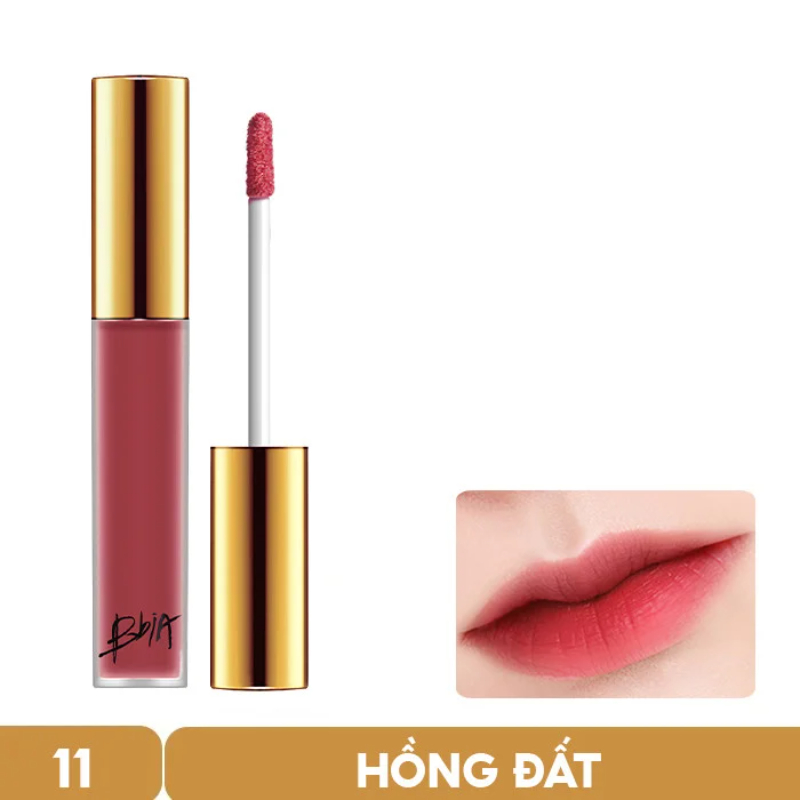 Son Kem Lì Bbia Last Velvet Lip Tint No.11 – Đỏ Hồng Đất