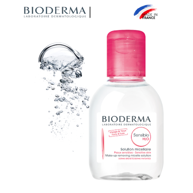 Nước Tẩy Trang Bioderma Sébium H2O Solution Micellaire 100Ml – Chai Hồng