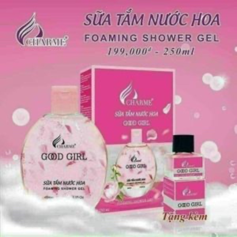 Sữa Tắm Nước Hoa Charme Good Girl 250Ml