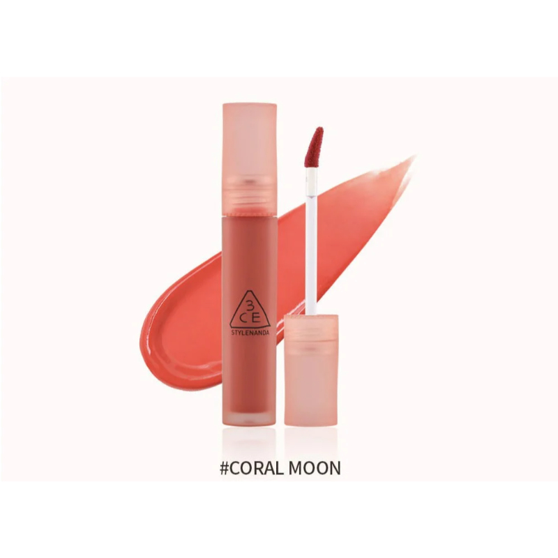 Son Tint Lì 3Ce Blur Water Tint 4.6G Date Màu Coral Moon