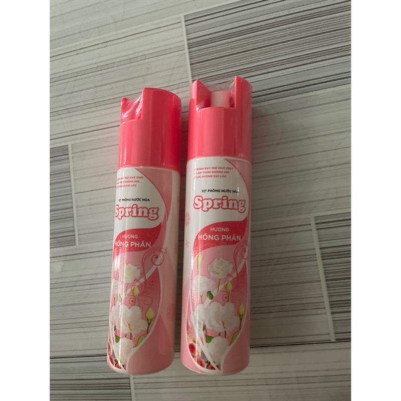 Xịt Phòng Spring Hương Hồng Phấn 250Ml Spring Room Spray Pink Powder 250Ml