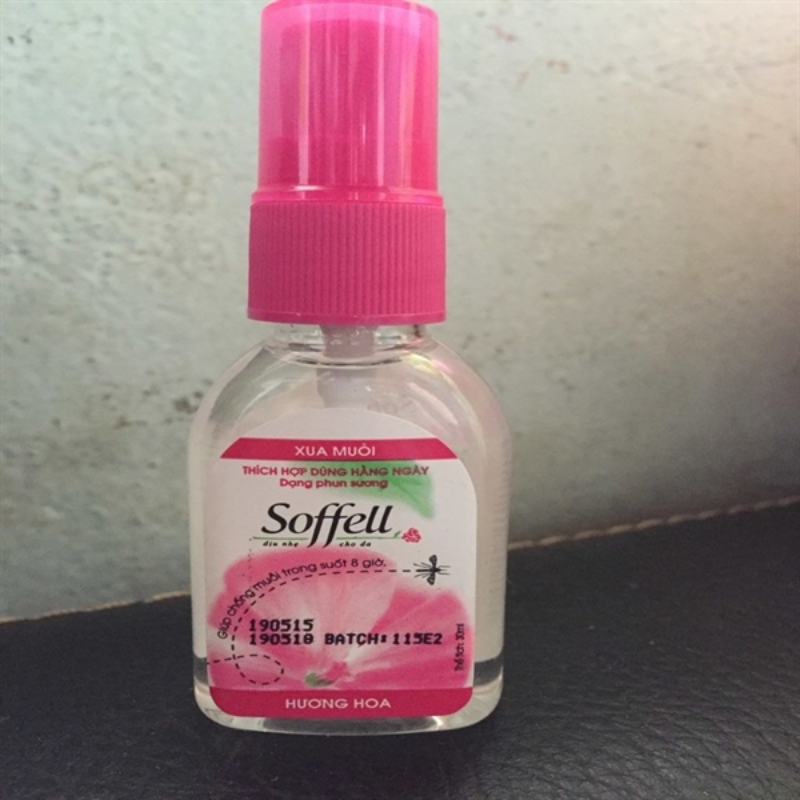 Xịt Muỗi Soffell 30Ml (Tuýp)