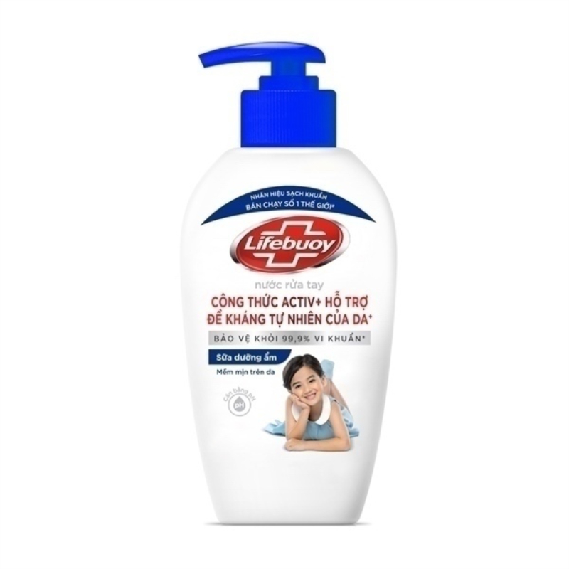 Nước Rửa Tay Lifebuoy Chăm Sóc Da Tay 450G