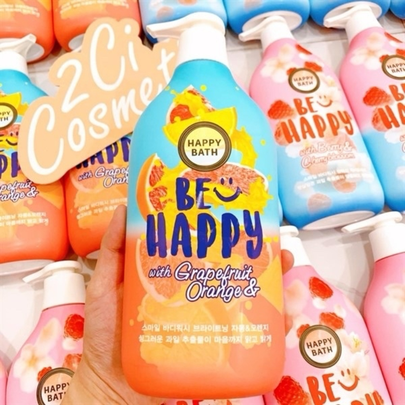 Sữa Tắm Happy Bath Grapfruit & Orange 900Ml