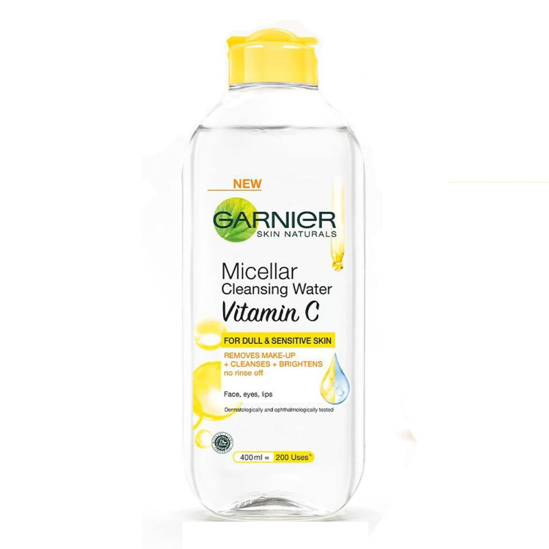 Nước Tẩy Trang Garnier Micellar Cleansing Water Vitamin C 400Ml