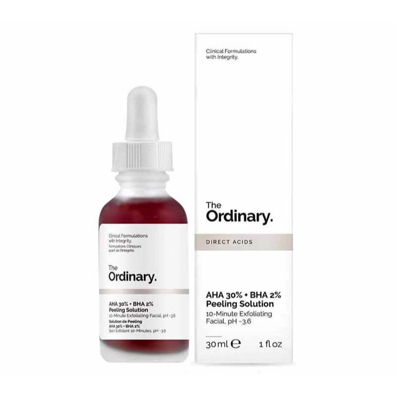 The Ordinary Serum Tẩy Tế Bào Chết Hoá Học Ordinary Aha 30% + Bha 2% Peeling Solution 30Ml