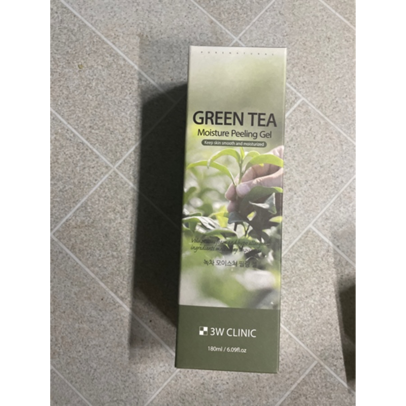 Gel Tẩy Tế Bào Chết 3W Clinic Green Tea Moisture 180Ml