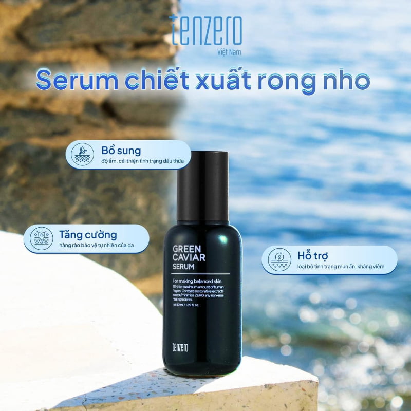 Serum Chiết Xuất Rong Nho Tenzero