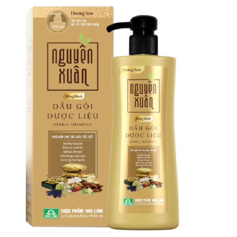 Dầu Gội Nguyên Xuân Hương Hoa 350Ml