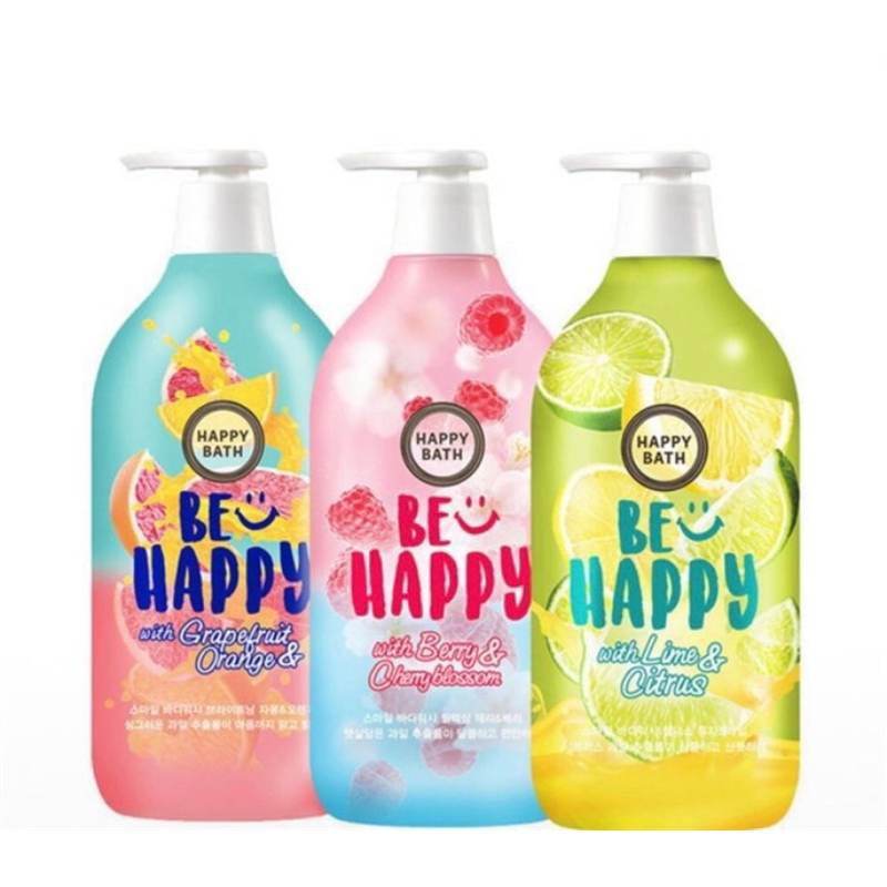 Sữa Tắm Happy Bath Be Happy With Lime & Citrus 900ml