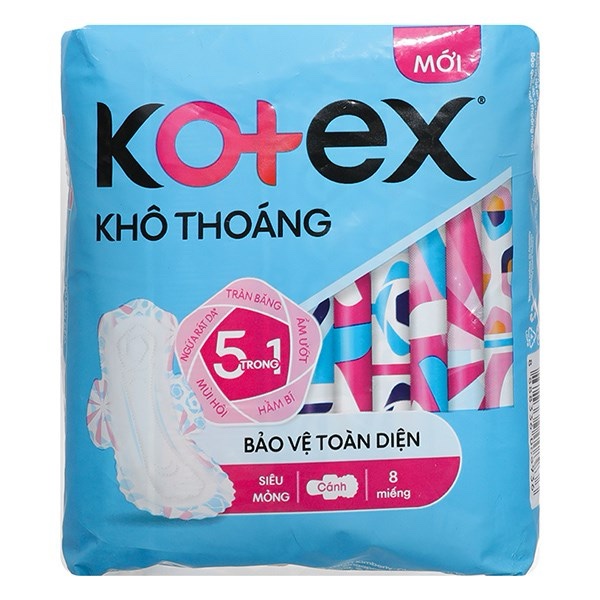 Băng Vệ Sinh Kotex Mỏng Cánh