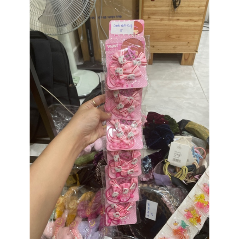 Combo Cột Tóc Hello Kitty