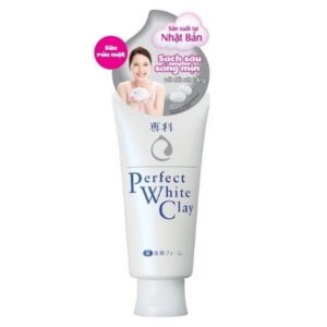 Shiseido perfect white clay facial cleanser 120