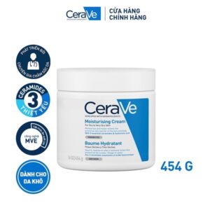 Kem dưỡng ẩm cerave dành cho da khô cerave moisturizing cream 454g