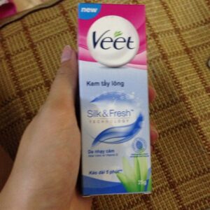 Dksh-veet kem tẩy lông da thường 25gr xanh