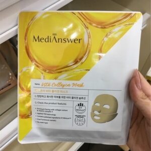 Mặt nạ thạch vàng chống lão hóa, chăm sóc toàn diện filler collagen medianswer vita collagen mask 37g*