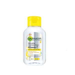 Vitamin c nắp vàng nước tẩy trang làm sáng da garnier vitamin c micellar cleansing water 50ml