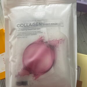 Mặt nạ túi trong suốt chiết xuất collagen tenzero năng cơ , săn chắc da , dưỡng da căng bóng, giảm mờ nếp nhăn
