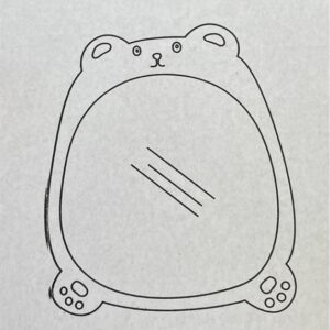 Gương để bàn k-307
