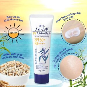 Kem chống năng hatomugi 80g,70g
