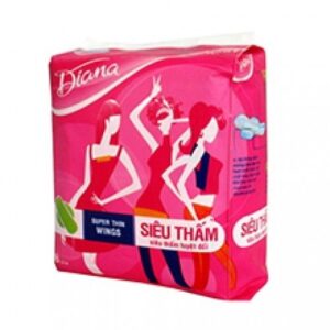 Băng vệ sinh siêu mỏng cánh diana siêu thấm 8 miếng