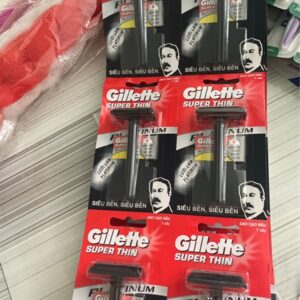 Dao cạo râu gillette đen