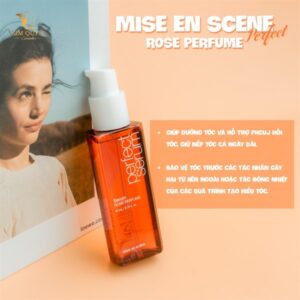 Dầu dưỡng tóc miseen rose perfume đỏ 80ml
