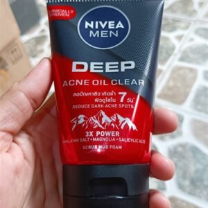 Srm nivea man deep rapid acne oil clear 100ml