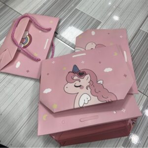 Túi giấy nơ kute