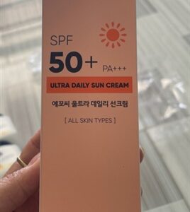 Kem chống nắng ecosy ultra daily sun cream 100ml