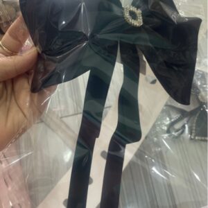 Kẹp nơ lớn đính đá