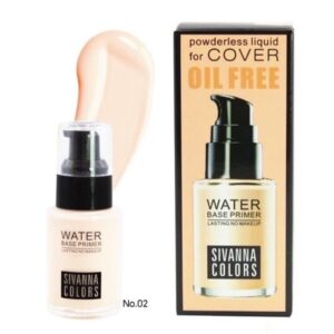 Sivanna colors powderless liquid foundation for oil free (#02)