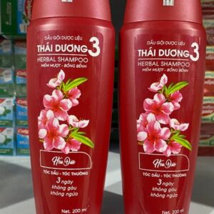 Dầu gội dược liệu thái dương 3 trị gàu hương hoa 200ml