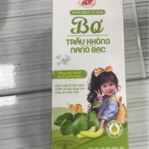 Dung dịch vệ sinh bơ trầu không nano bạc trẻ em