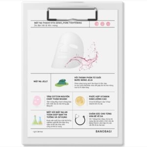 Mặt nạ banobagi vita genic jelly mask premium cung cấp vitamin và dưỡng chất cho làn da , se khít lỗ chân lông, phù hợp cho da dầu , lỗ chân lông to , thiếu sức sống , da xỉn màu , kém đàn hồi