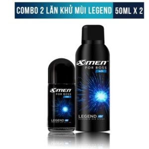 Lăn khử mùi nam X-Men For Boss Legend 50ml - Hương thơm nam tính, lịch lãm