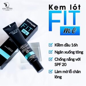 Kem lót fit me maybelline mat control