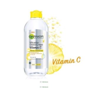 Nước tẩy trang garnier micellar cleansing water vitamin c 400ml #sạch sâu, ẩm mịn, sáng da, nhẹ dịu new
