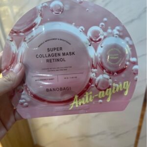 Mặt nạ banobagi super collagen mask acne tím dành cho da mụn trứng cá, mụn đỏ, sưng viêm , làm giảm mụn, thúc đẩy quá trình tái tạo và lành vết thương sau mụn