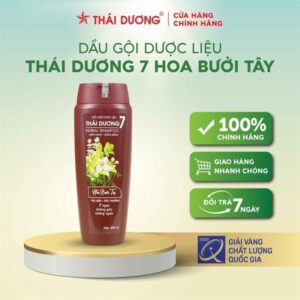 Dầu gội dược liệu thái dương 7 hoa bưởi tây 200ml