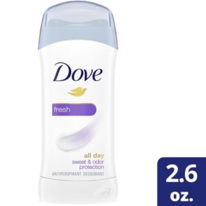 Dove anti-perspirant deodorant invisible solid, fresh 2.60 oz