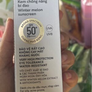 Kem chống nắng bí đao cocoon 50ml