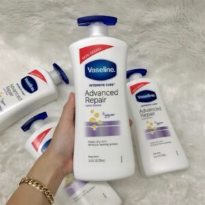 Vaseline advanced repair trắng , dưỡng trắng da , phục hồi da 725ml